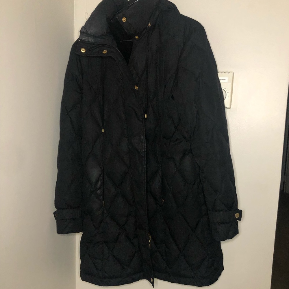 Ellen Tracey black coat